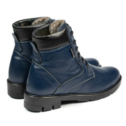 Ghete dama 3316 indigo combinat