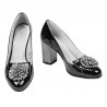 Pantofi eleganti dama 1272 lac negru