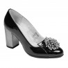 Pantofi eleganti dama 1272 lac negru
