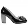 Pantofi eleganti dama 1272 lac negru