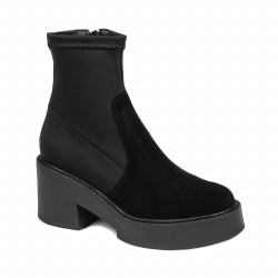 Ghete dama 3399 bufo negru combinat