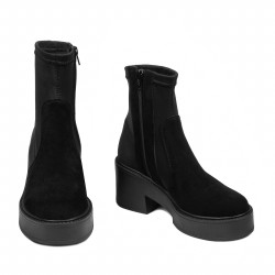 Ghete dama 3399 bufo negru combinat