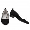 Pantofi eleganti/casual dama 1285 negru antilopa