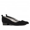 Pantofi eleganti/casual dama 1285 negru antilopa