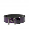 Curea dama 17-2m lac mov+negru
