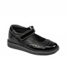 Pantofi copii mici 56c lac negru combinat