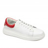 Pantofi sport dama 6008 alb combinat