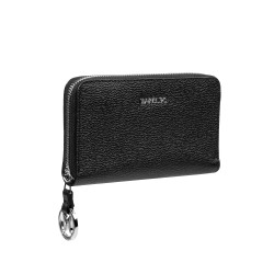 Portofel dama 204g 01 negru caviar
