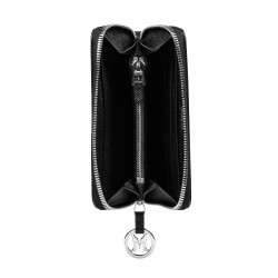 Portofel dama 204g 01 negru caviar