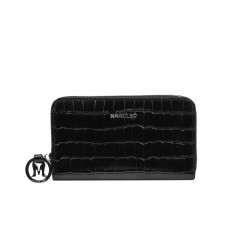 Portofel dama 204g 01 croco negru