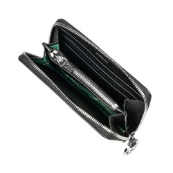 Női pénztárca 204g 01 fekete kaviár