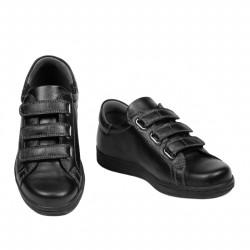 Pantofi sport adolescenti 369sc negru scai