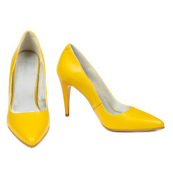 Pantofi eleganti dama 1246 galben