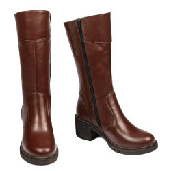 Cizme dama 3398 maro