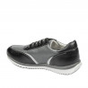 Pantofi sport adolescenti 374 negru+gri