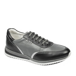 Pantofi sport adolescenti 374 negru+gri