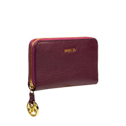 Női pénztárca 204g bordó