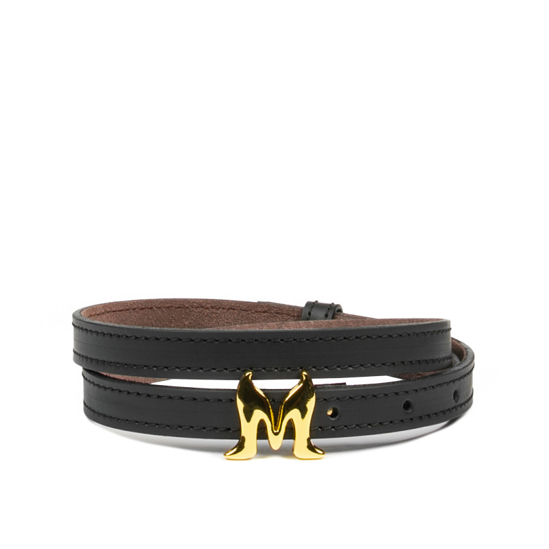 Curea dama 42mc negru napa