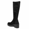 Cizme dama 3404 bufo negru combinat