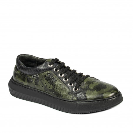 Pantofi casual/sport barbati 841-1 verde camuflaj