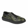 Pantofi casual/sport barbati 841-1 verde camuflaj