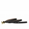 Curea dama 42mc negru caviar