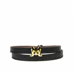 Curea dama 42mc negru caviar
