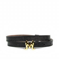 Curea dama 42mc negru caviar