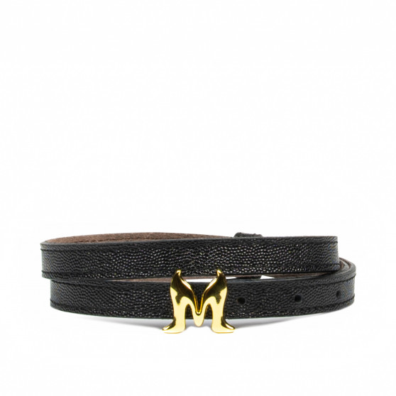Curea dama 42mc negru caviar