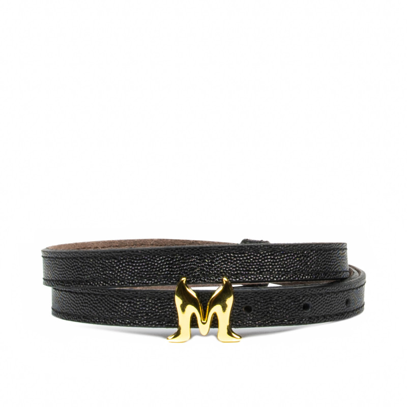 Curea dama 42mc negru caviar
