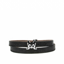 Curea dama 42-1mc negru caviar