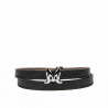 Curea dama 42-1mc negru caviar