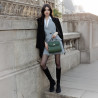 Cizme dama 3404 bufo negru combinat lifestyle