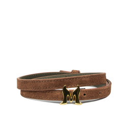 Curea dama 42mc suede maro