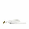 Curea dama 42mc croco alb