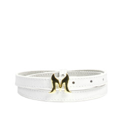 Curea dama 42mc croco alb