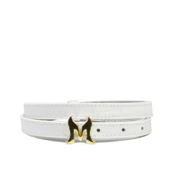 Curea dama 42mc croco alb