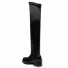 Cizme dama 3405 bufo negru combinat