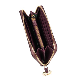 Női pénztárca 204g bordó