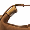 Geanta dama de mana 038g suede maro