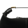 Geanta dama de mana 038g suede negru