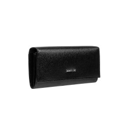 Portofel dama 207g 01 negru caviar