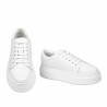 Pantofi sport dama 6083 alb