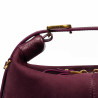 Geanta dama de mana 037g suede burgundy
