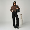 Geanta dama de mana 038g biz negru lifestyle