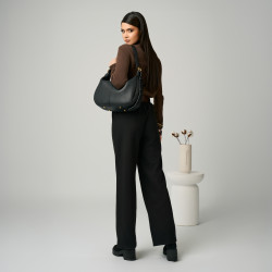 Geanta dama de mana 038g biz negru lifestyle
