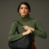 Geanta dama de mana 038g biz negru lifestyle