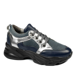 Pantofi sport dama 6038 indigo combinat