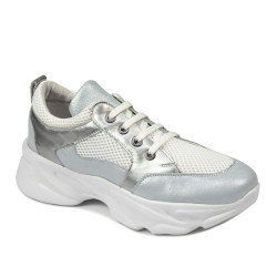 Pantofi sport dama 6038 bleu sidef combinat