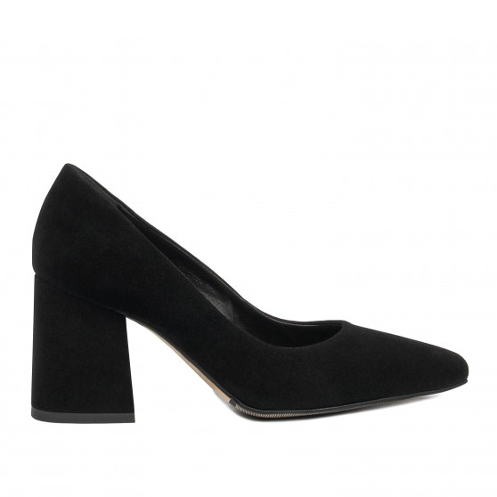 Pantofi eleganti dama 1315 negru velur Pantofi eleganti dama 1315 negru velur